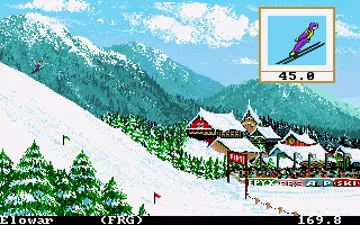 Winter Games screen shot game playing